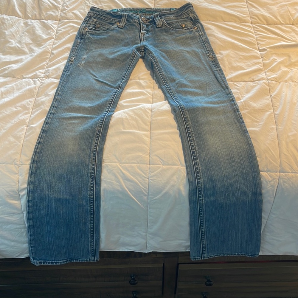 Sang real distress Jeans